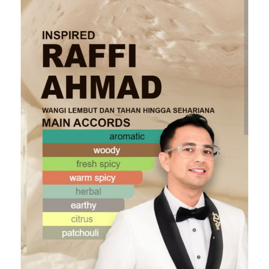 parfum roll on Raffi ahmad