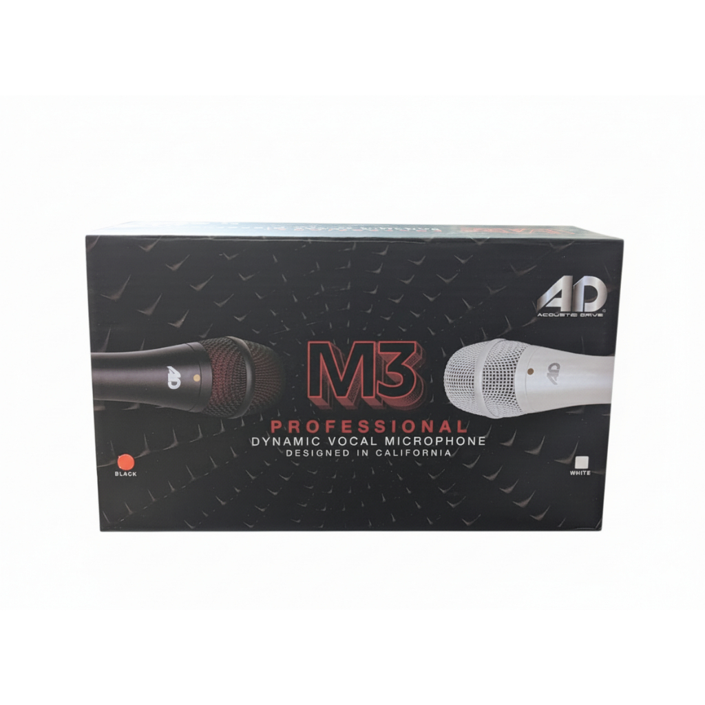 MICROPHONE AD LIVE M3 ORIGINAL PHASELAB PROFESSIONAL DYNAMIC MICROPHONE