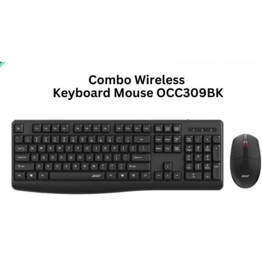 Key + Mouse Acer Wireless OCC309 Black