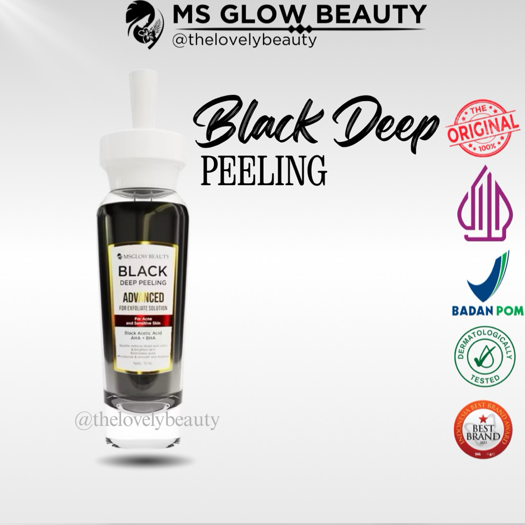 MS Glow Black Deep Peeling Advanced
