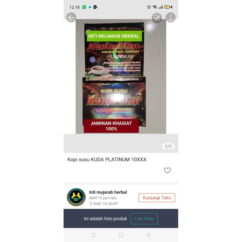 coffe platinum 10 sachet