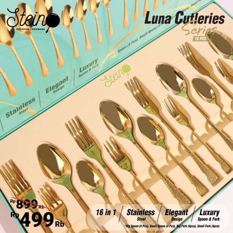 Stein Sendok Set Luna ST LCS001