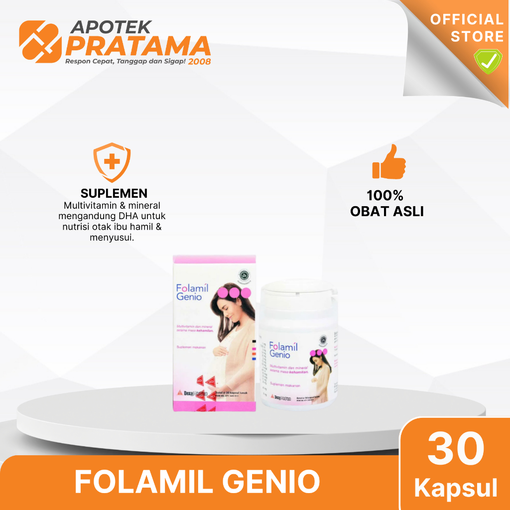 FOLAMIL GENIO KAPSUL 30'S