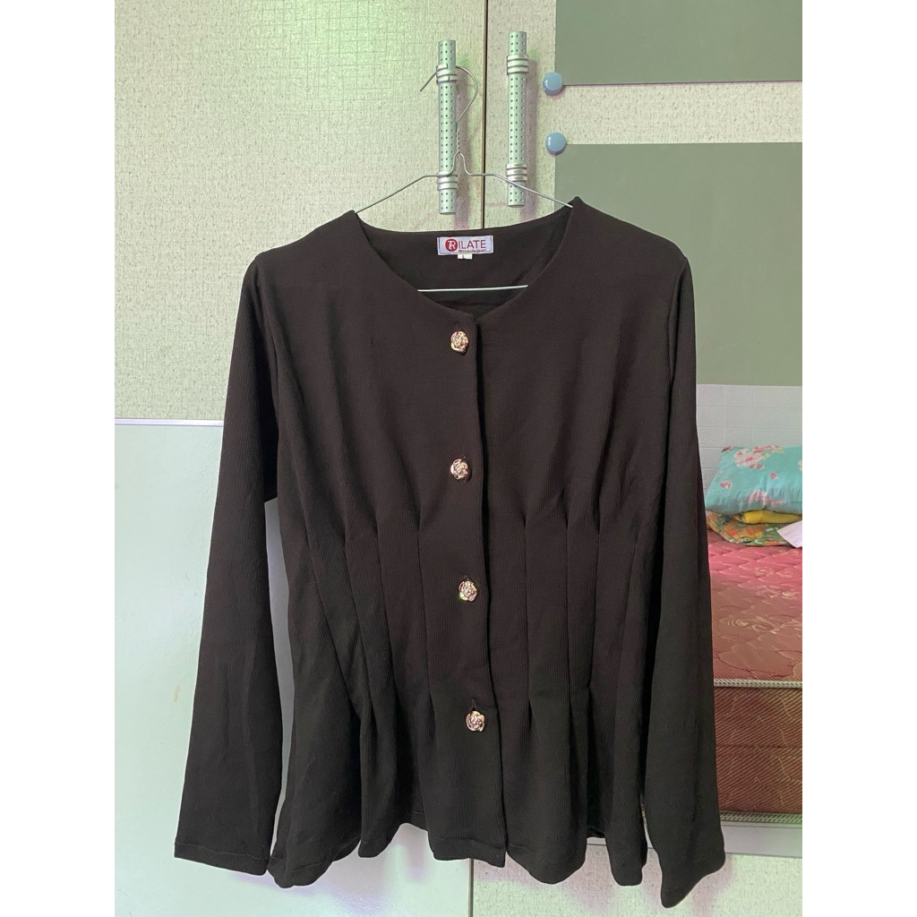 Davina Blouse Mahogany L