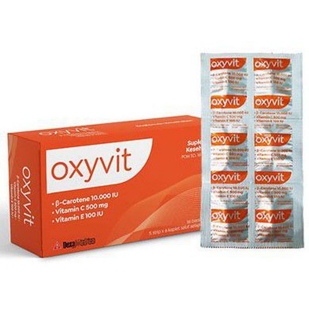 OXYVIT KAPLET STRIP 6 TABLET SUPLEMEN
