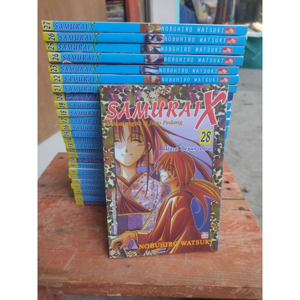 komik samurai x 1-28