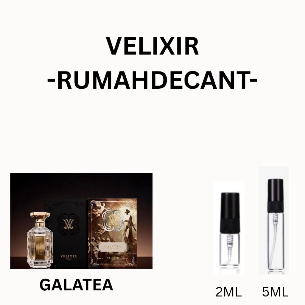 DECANT/TESTER VELIXIR-GALATEA