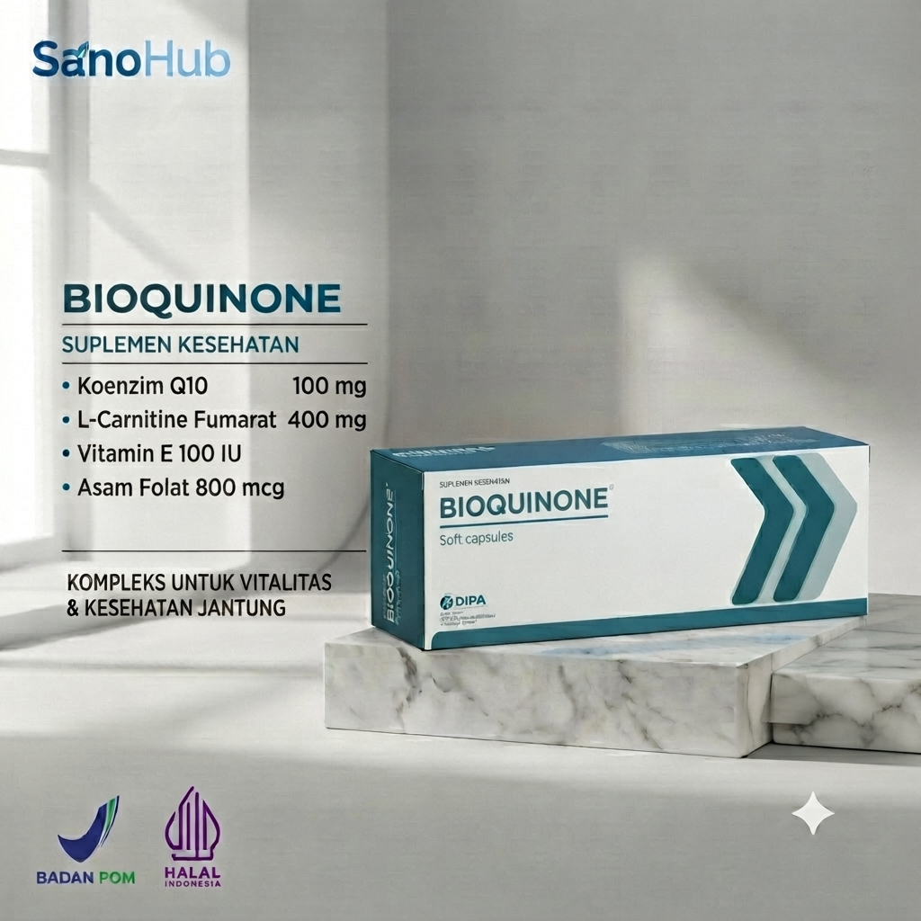 Bioquinone Kapsul - Suplemen Kesehatan