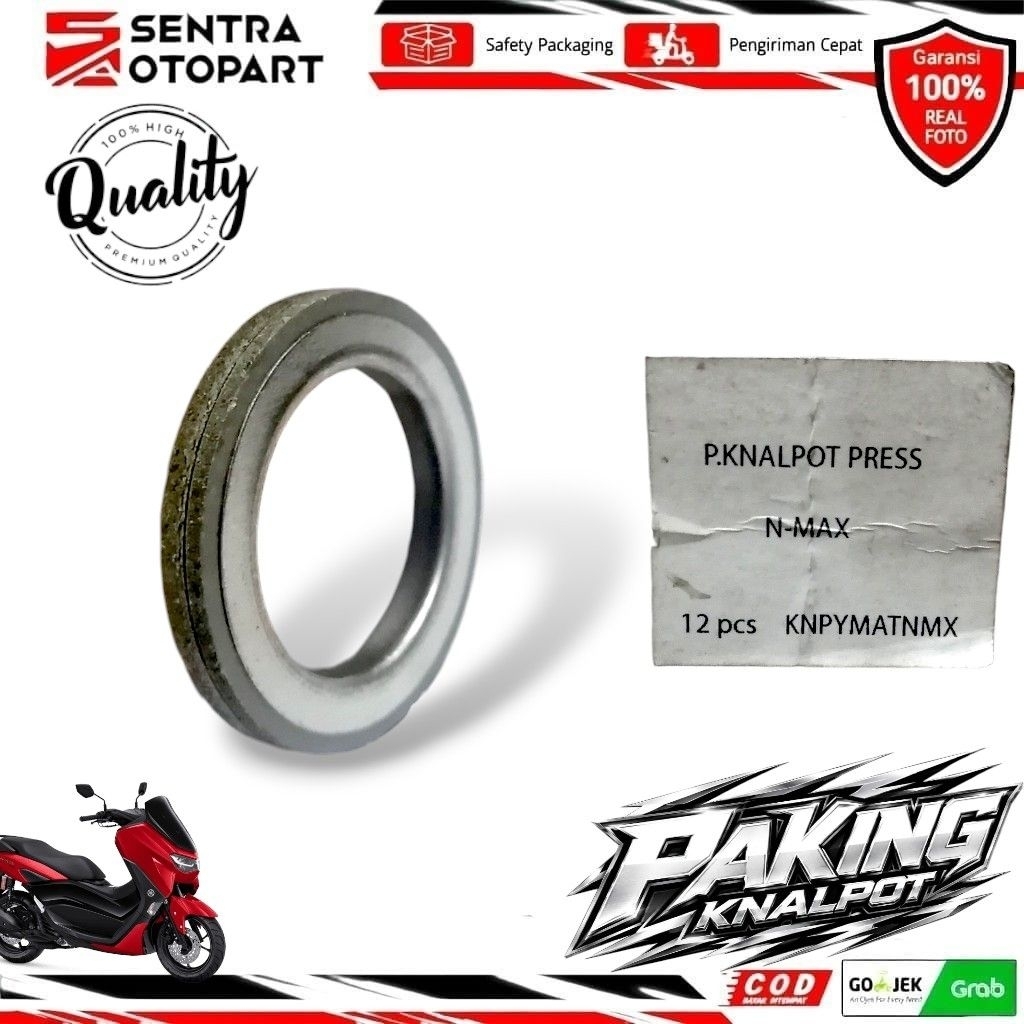 paking perpak knalpot nmax