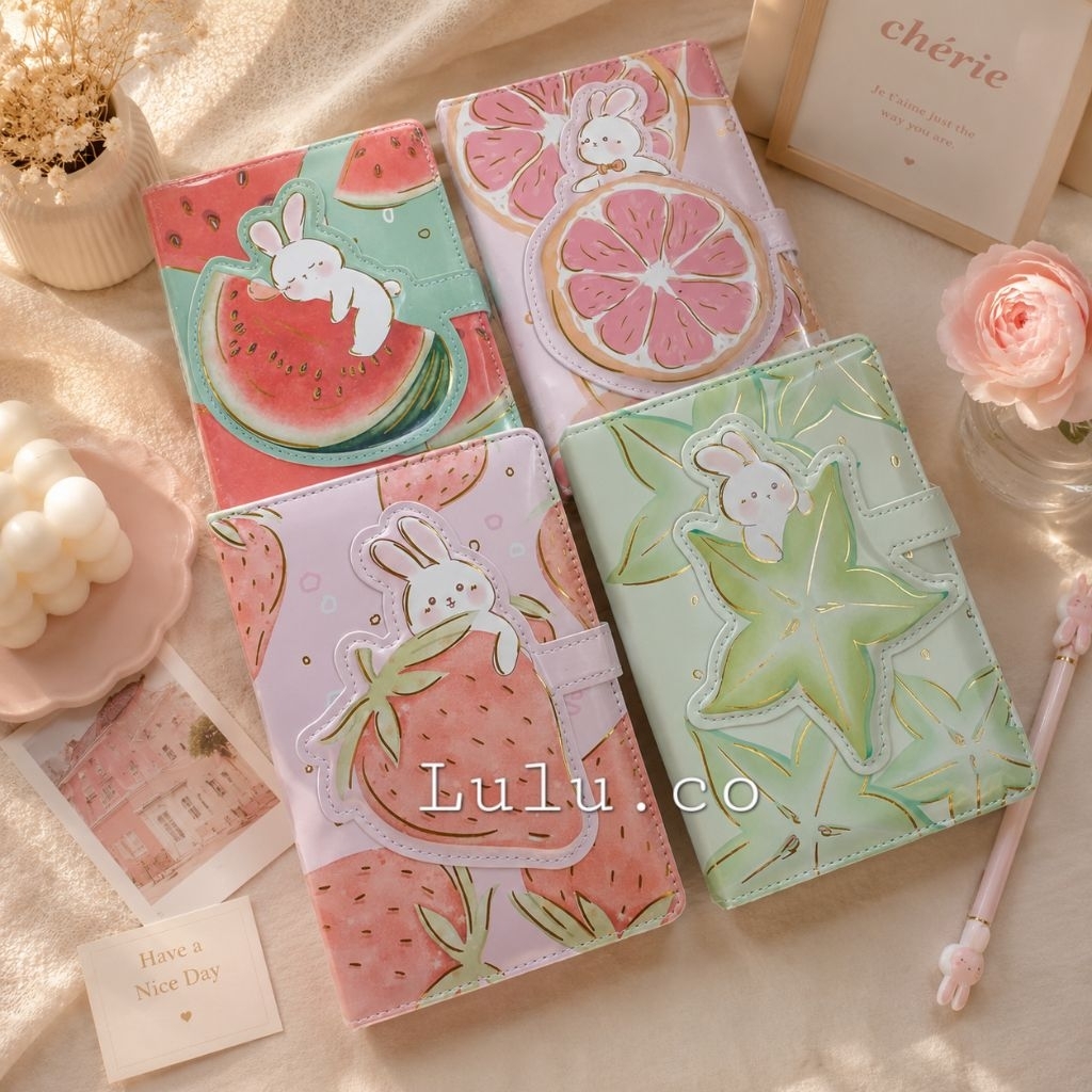 Buku diary BUNNY RABBIT FRUIT NBB2999