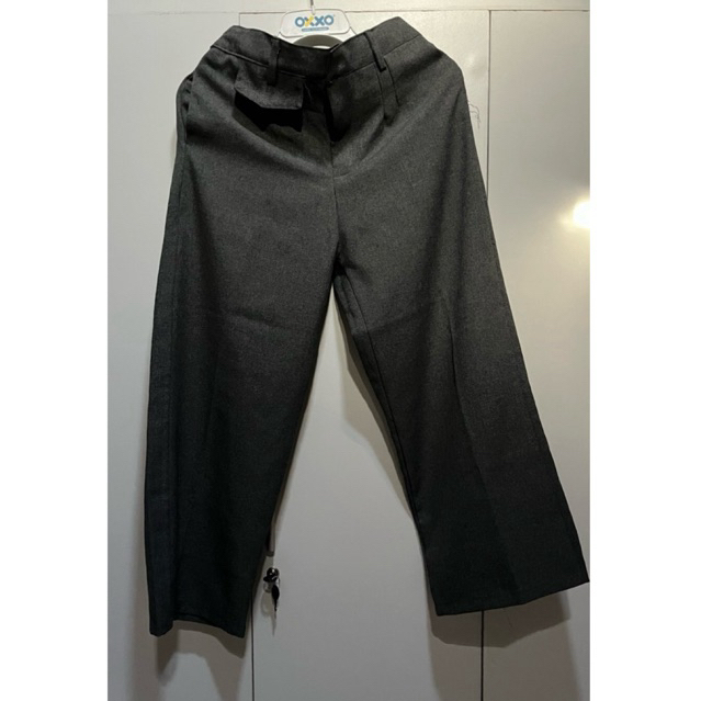 celana highwaist abu