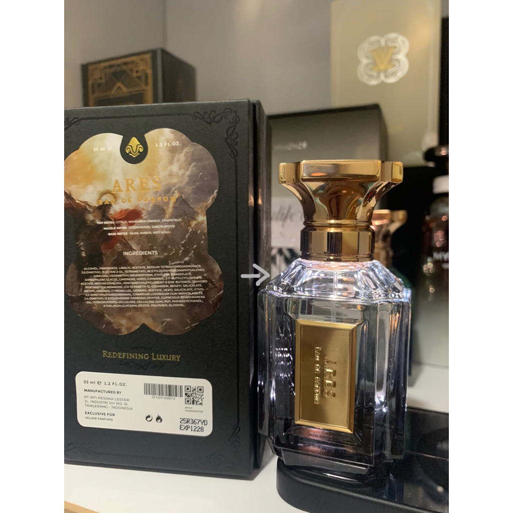 VELIXIR ARES PRELOVED 98% ORIGINAL 35 ML