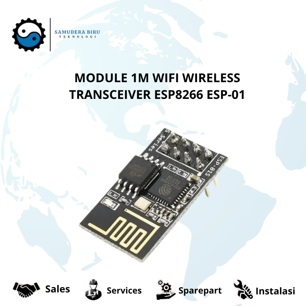 MODULE 1M WIFI WIRELESS TRANSCEIVER ESP8266 ESP-01