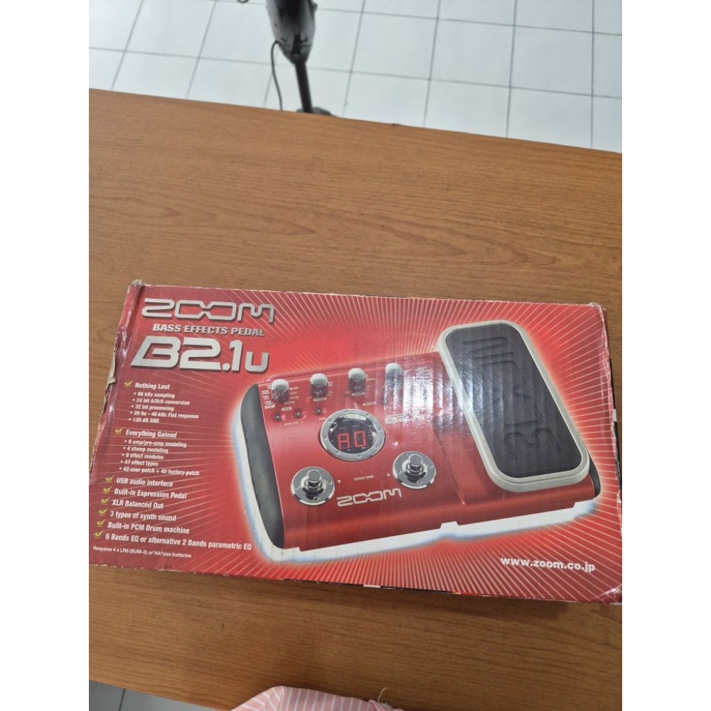 ZOOM B2.1U + ADAPTOR