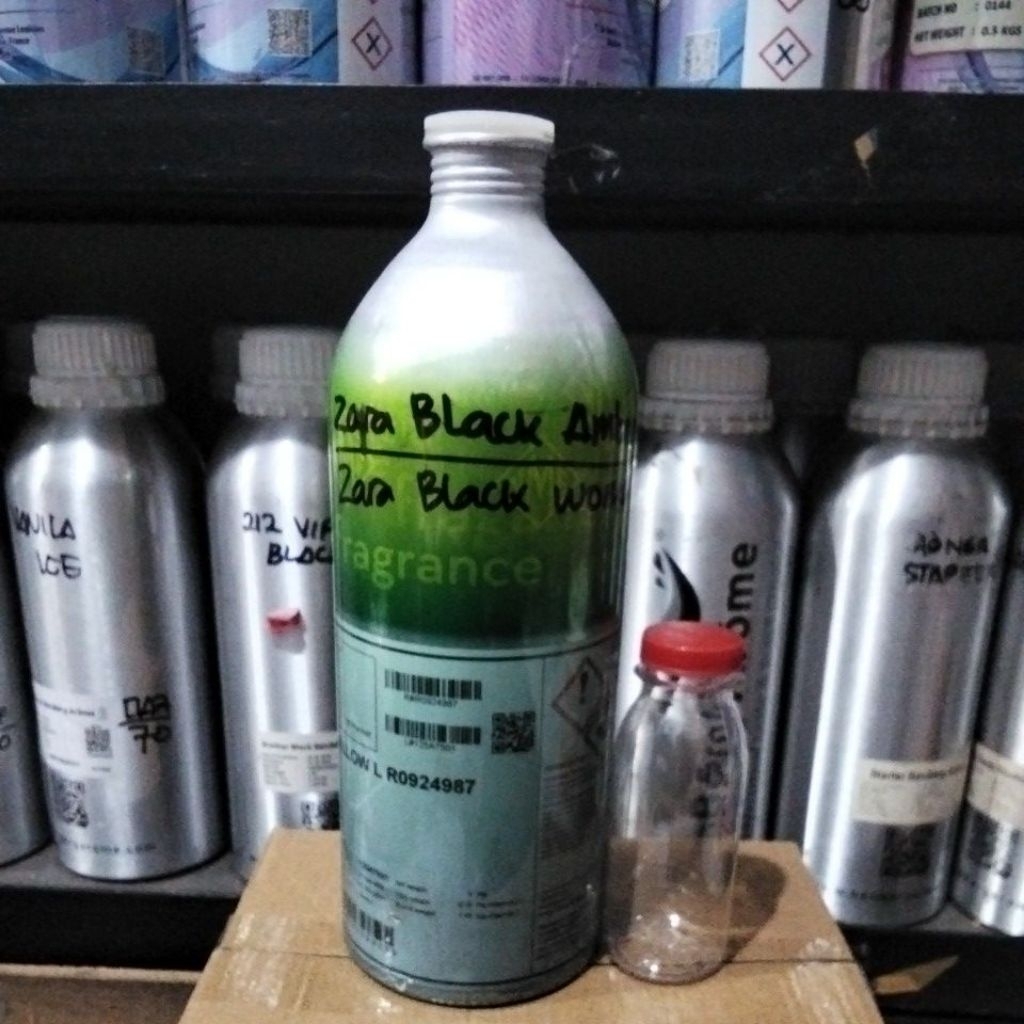 hallow L(Z4R4 BL4CK 4MBER)by.mane repack 100ml