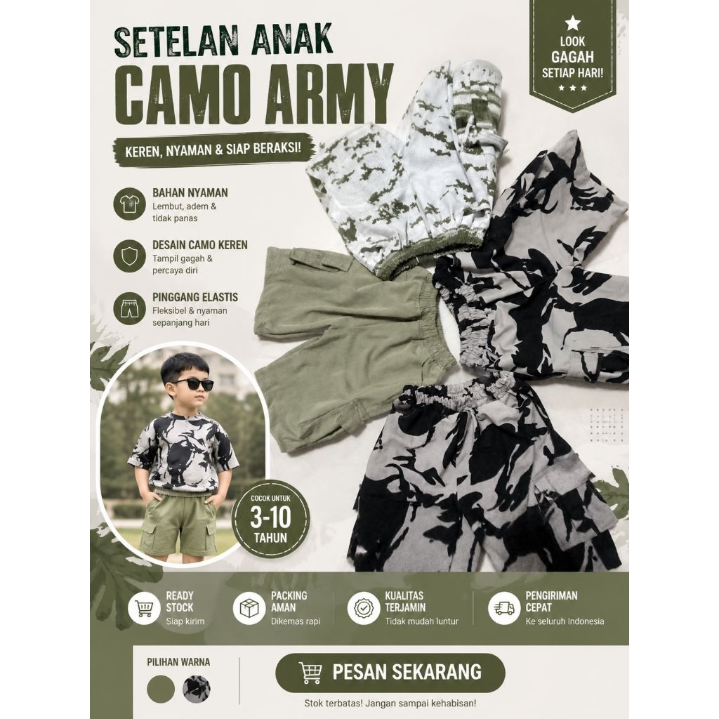 Army Cargo Anak