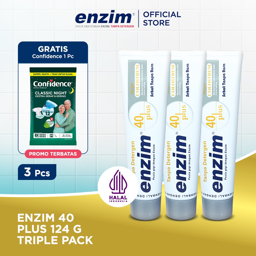 ENZIM 40 PLUS 124 GR - 3 pcs