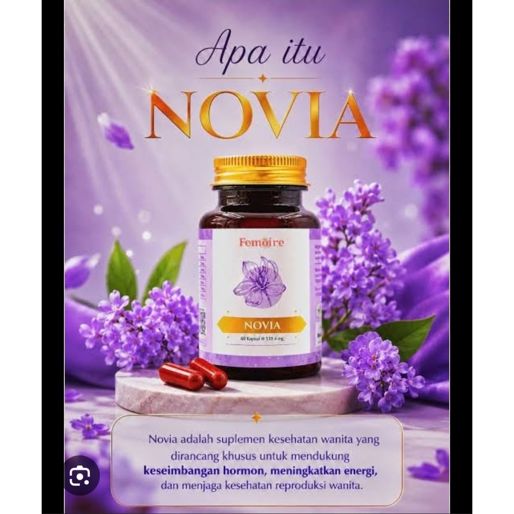 NOPIA suplemen kesehatan wanita original