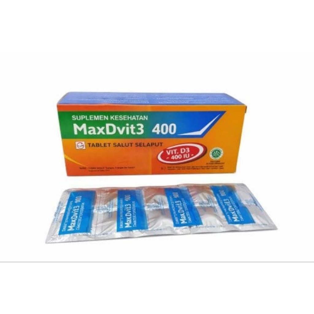 MAX D VIT 400 1STRIP 10TAB