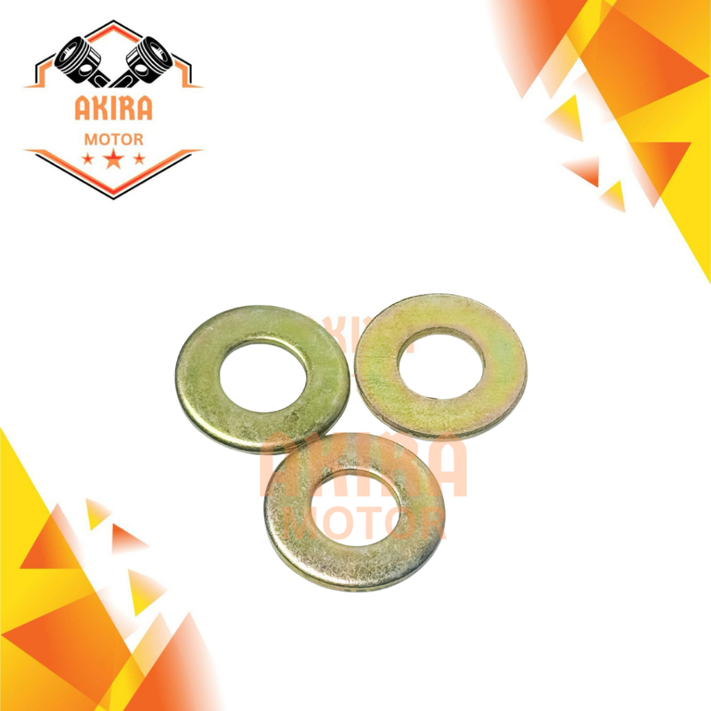 Ring Plat 16x34 Kuning 100PCS