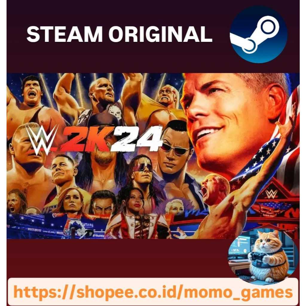 WWE 2024 ORIGINAL PC GAME