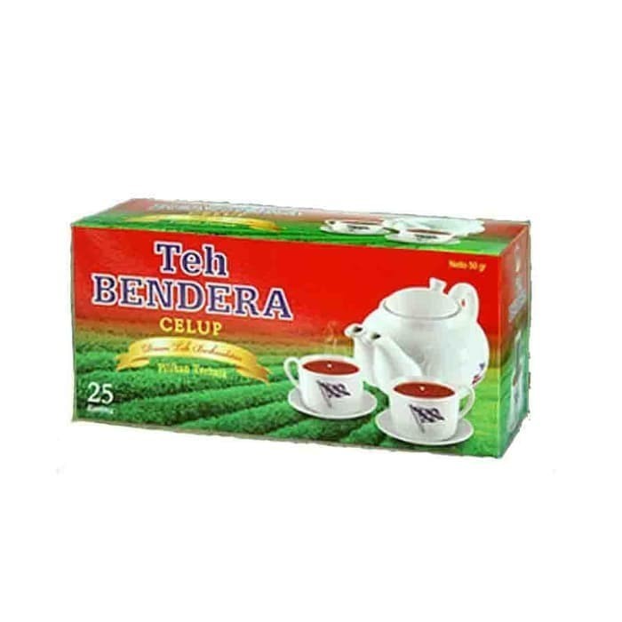 Teh Bendera Celup Isi 25 Pcs