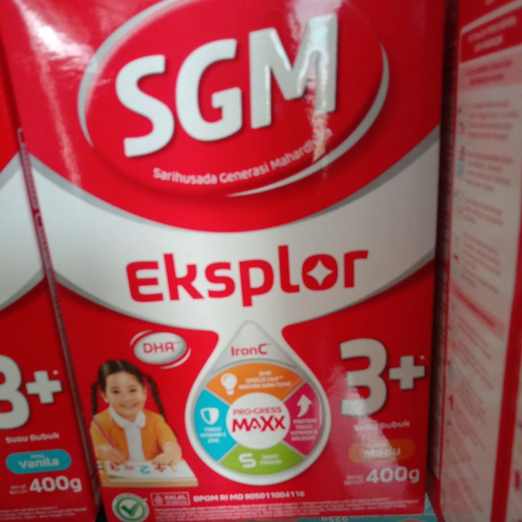 Sgm Eksplor 3+ Madu 400gram