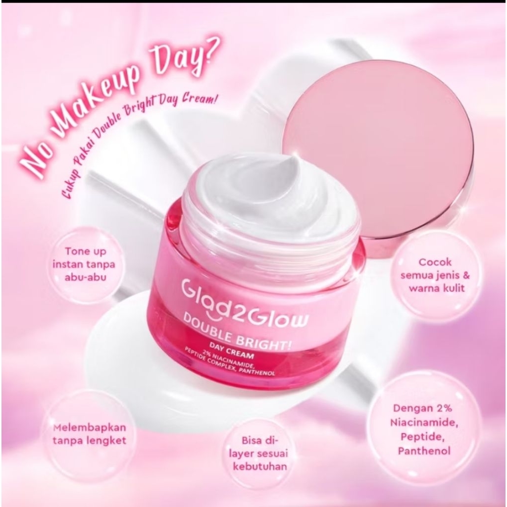 Glad2glow Day cream