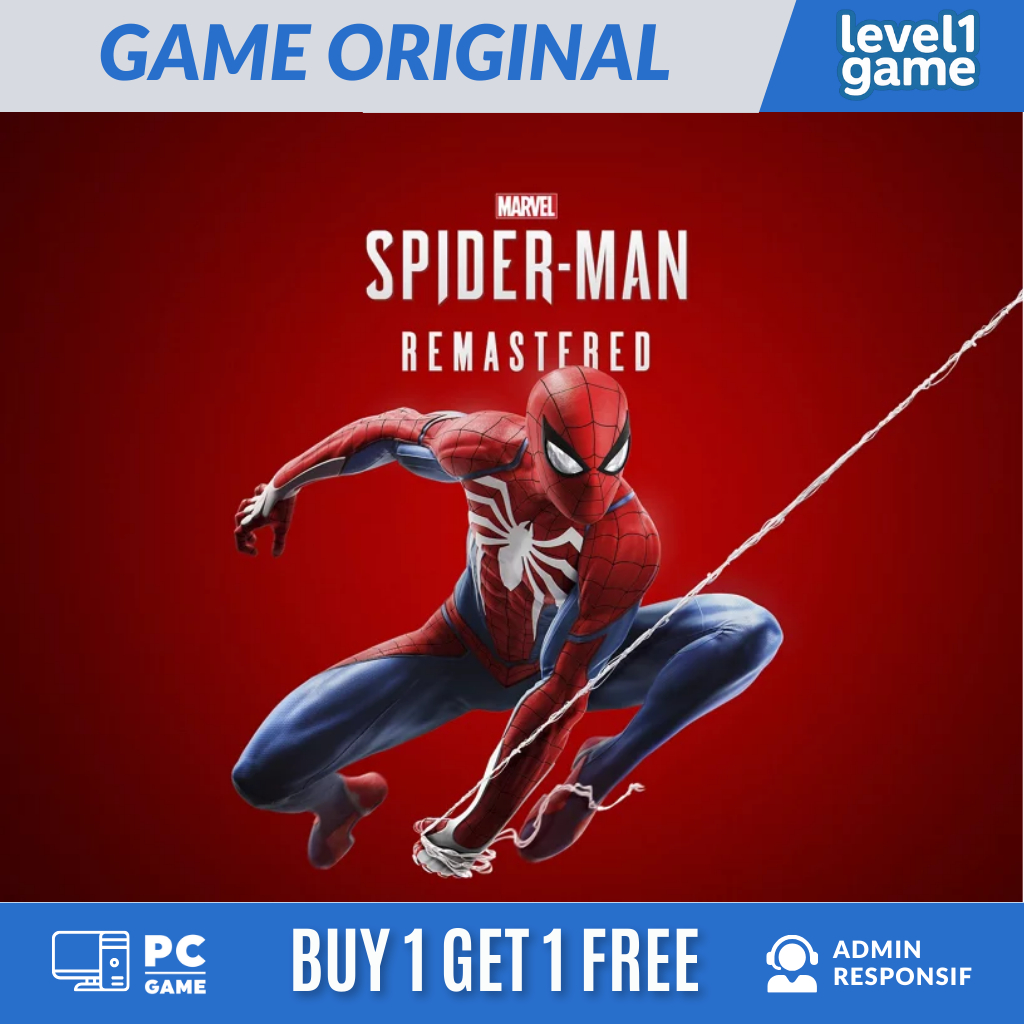 SPIDERMAN REMASTERED - ORIGINAL PC