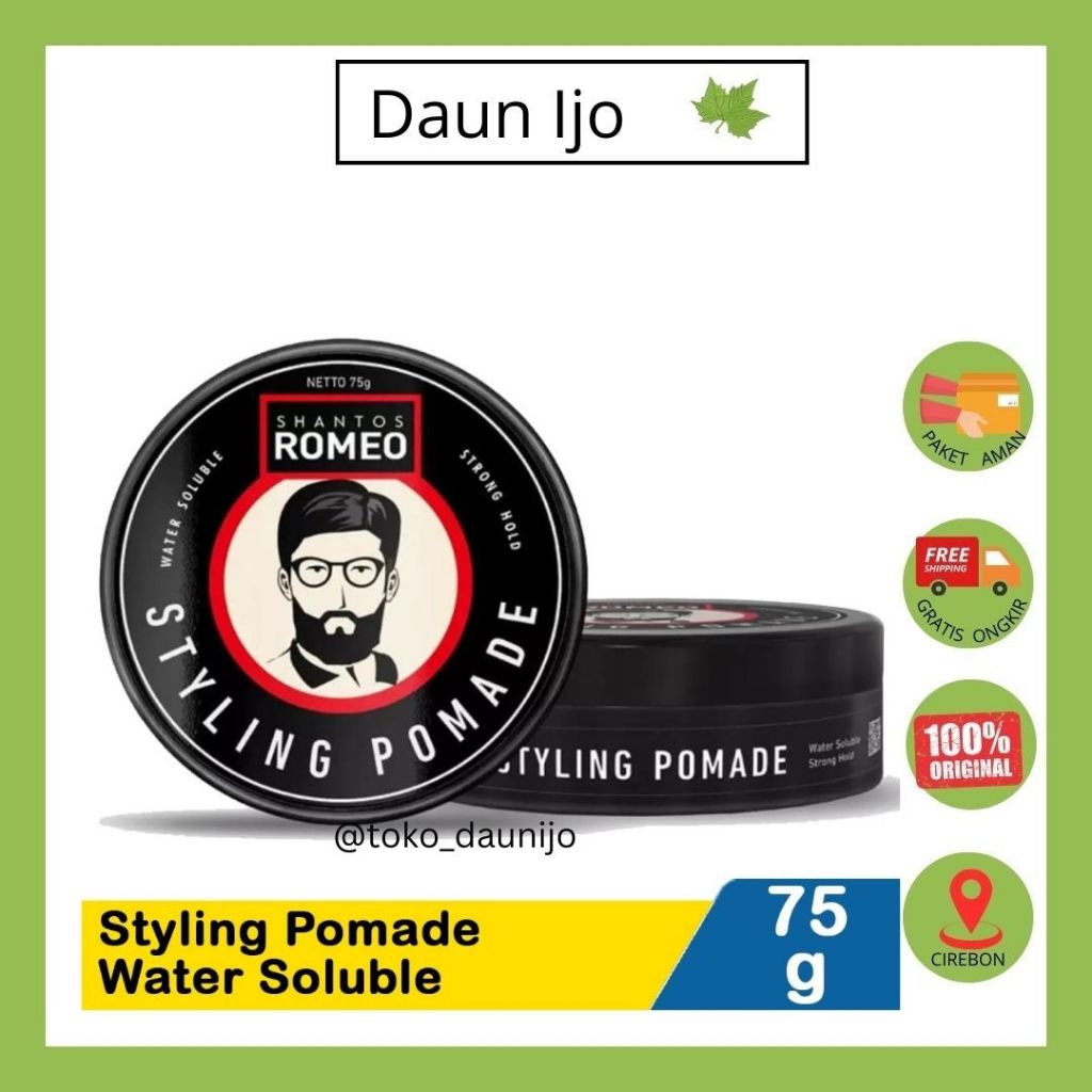 SHANTOS ROMEO Styling Pomade 75g