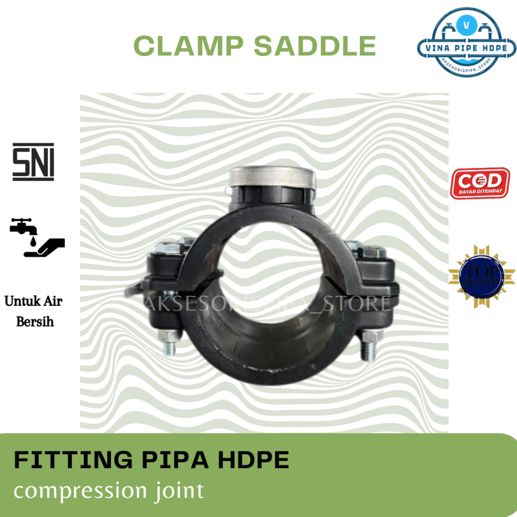 CLAMP SADDLE 50MM X 1"