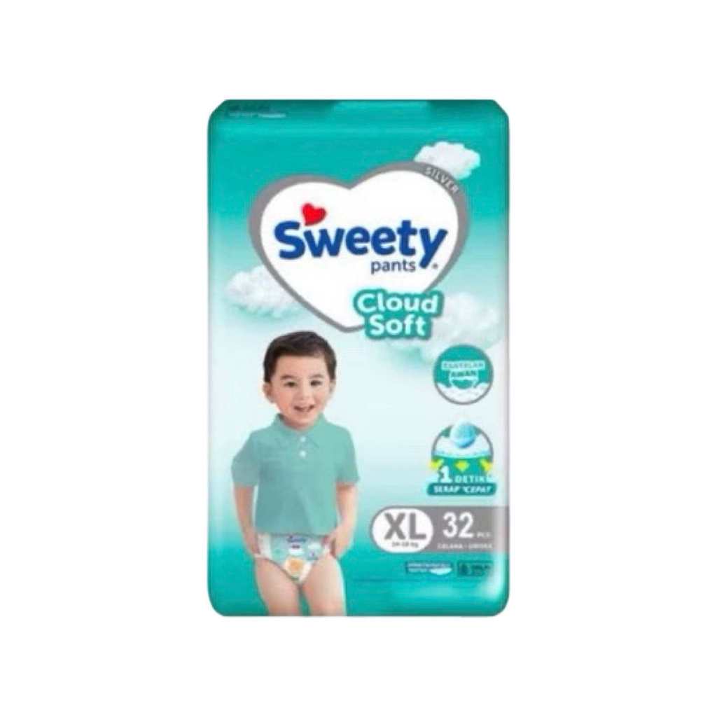 SWEETY SILVER PANTS XL 32 Cloud Soft