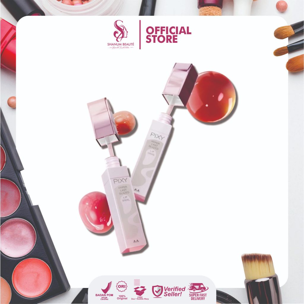Pixy Hyperlast Glazed Lip Vinyl | 3gr