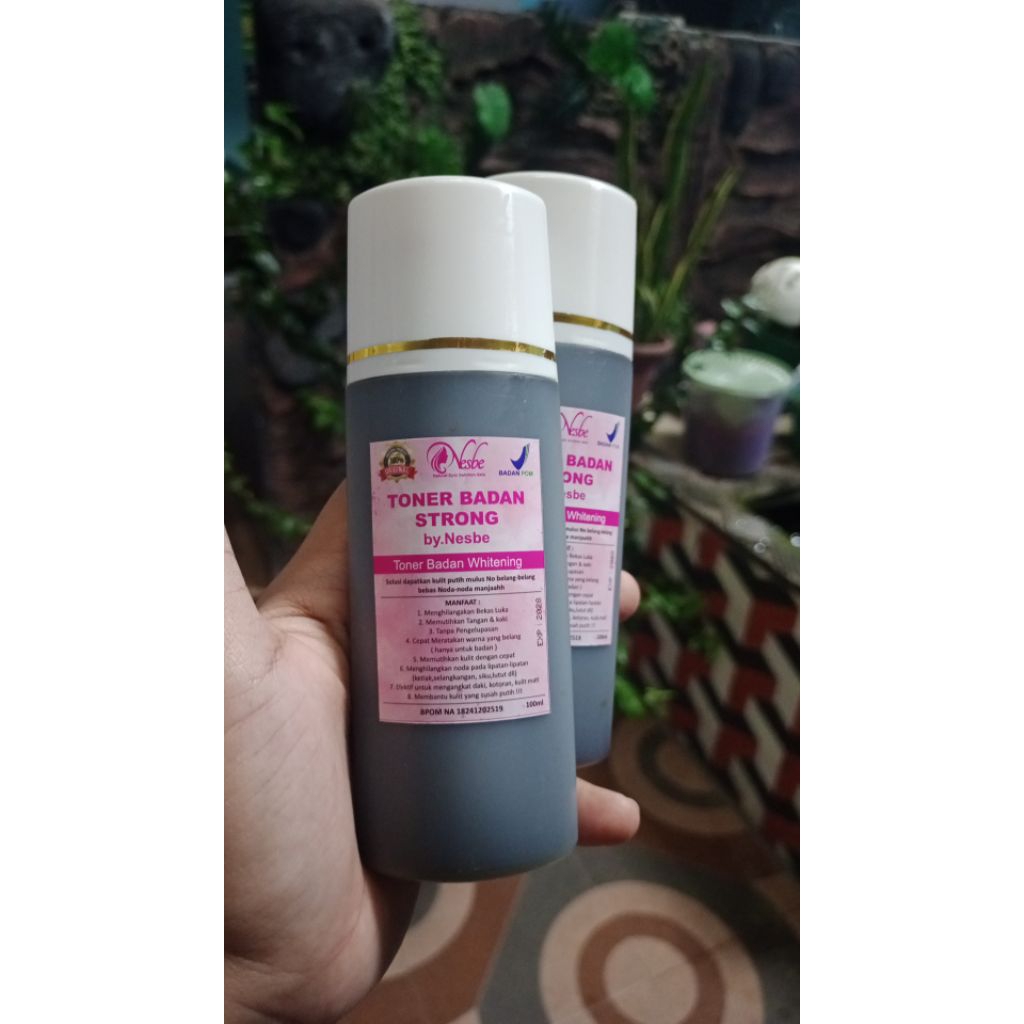 TONER BADAN PEMUTIH STRONG