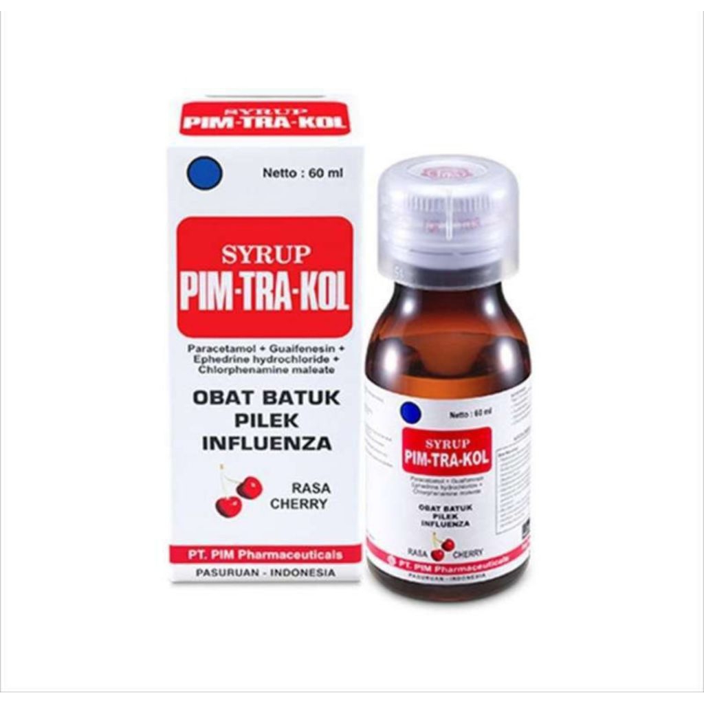 PIMTRAKOL SIRUP RASA CHERRY 60 ML