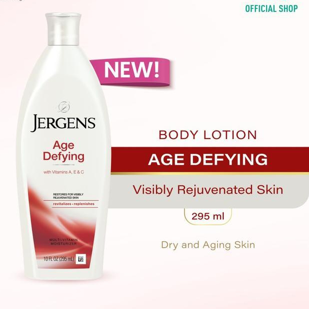 Jergens Age Defying With Vit A, E & C 295mL