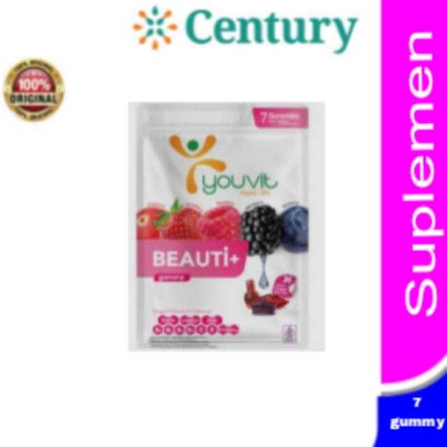 Youvit Beauty Plus 7 Gummy 28gr/suplemen