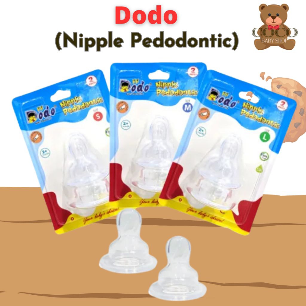 Dodo Nipple Pedodontic 2pcs