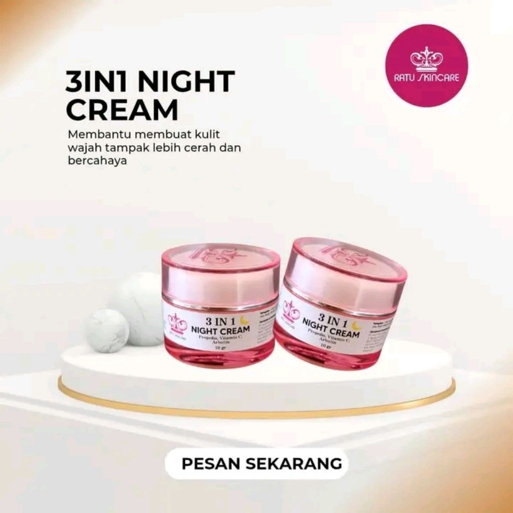3in1 premiium bpom flek normal glow