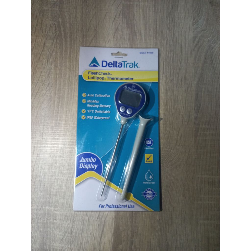 Termometer digital DeltaTrak FlashCheck Lollipop Model 11050.