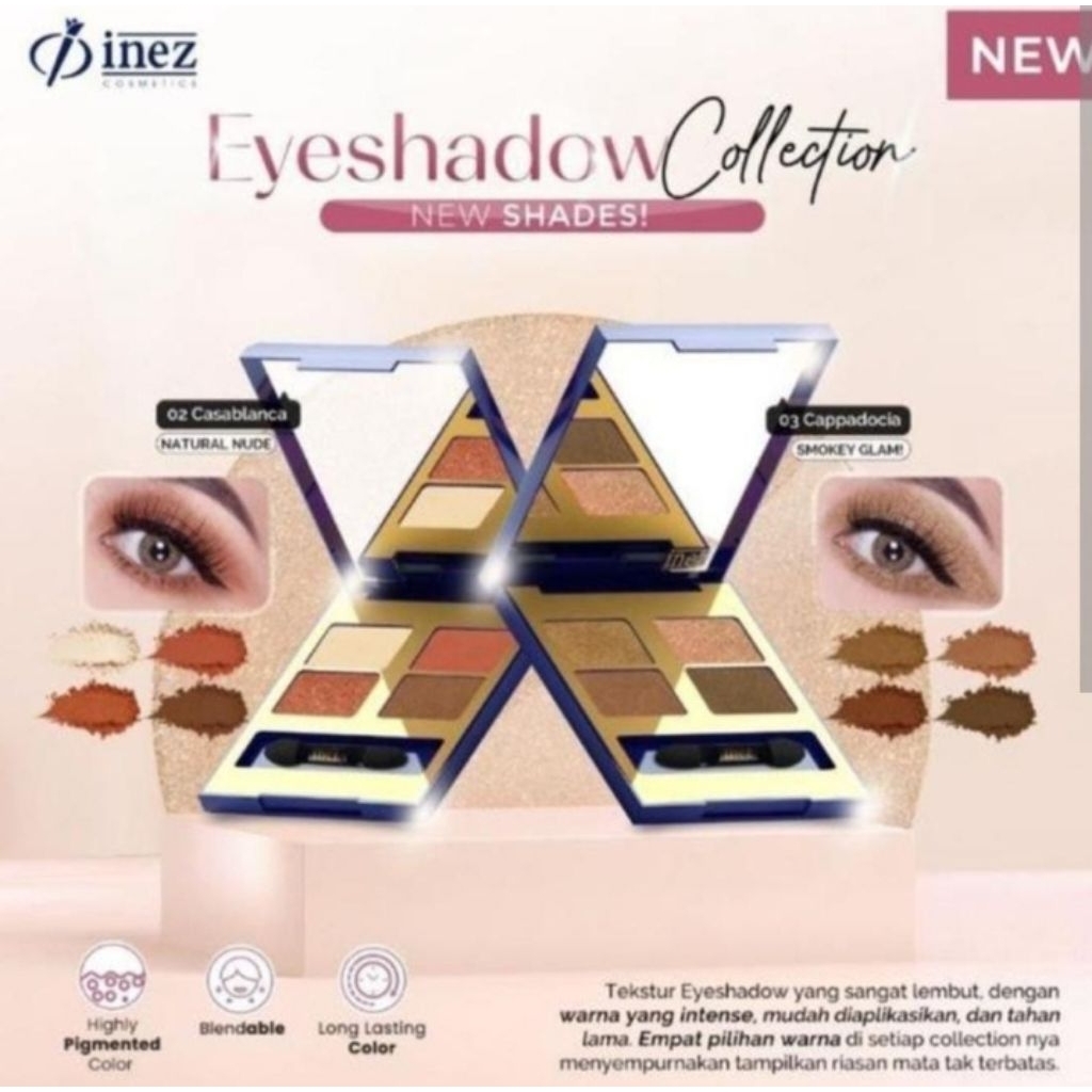 eyeshadow collection inez