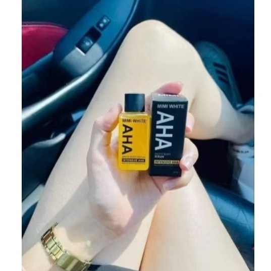 New Mimi Aha white body serum