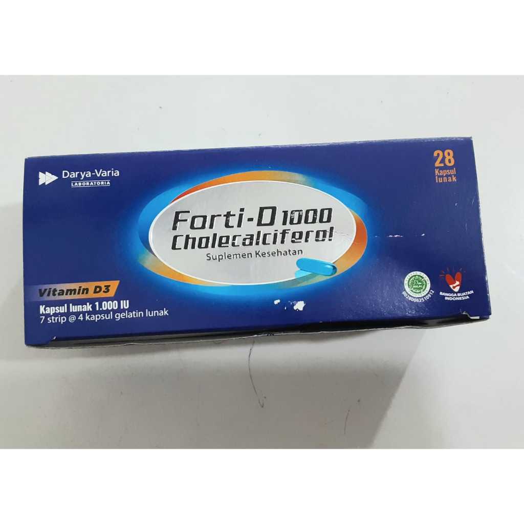 FORTI-D 1000 IU BOX 28 KAPSUL