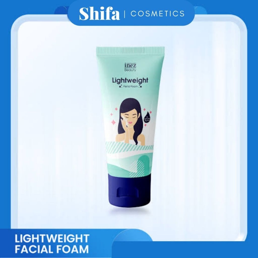 inez lightweight facial foam