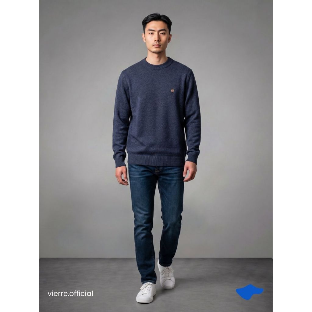 [READY] MEN - Pecker Basic Sweater Warm Tech | Vierre Official