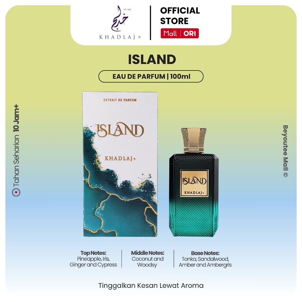Khadlaj Island Extrait De Parfum 100ml