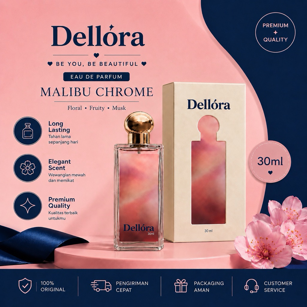 MALIBU CHROME DELLORA PERFUME