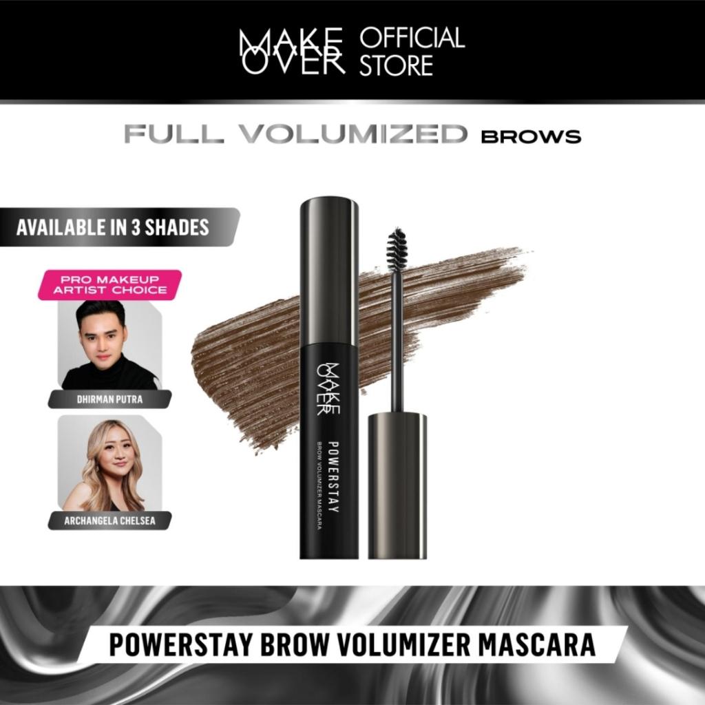 MAKE OVER Brow Volumizer Mascara / 24H Defined Volume