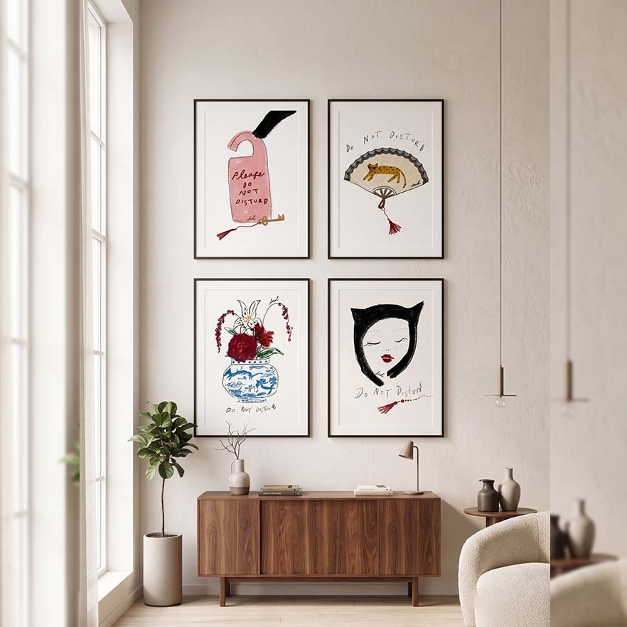 POSTER DND (exclude frame) "DO NOT DISTURB SERIES"