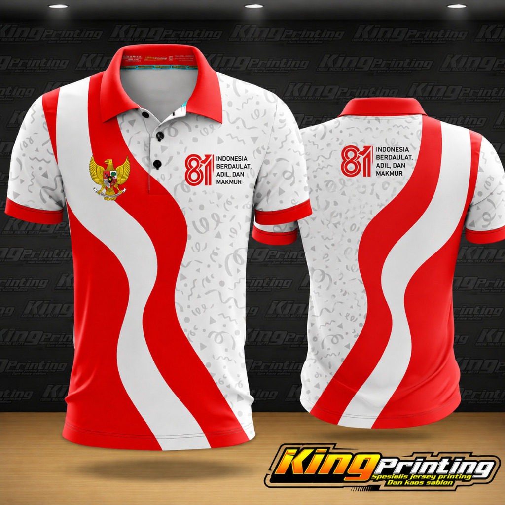 jersey HUT RI full printing